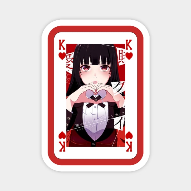 Anime Kakegurui Yumeko Poker Cards Playing Cards Board Game Cards