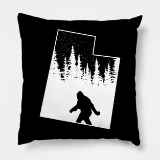 Utah Bigfoot Gift Pillow