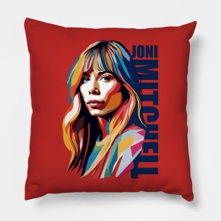 Joni's Melodic Journey Pillow