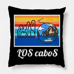 Amazing destinations T-shirt Design Pillow