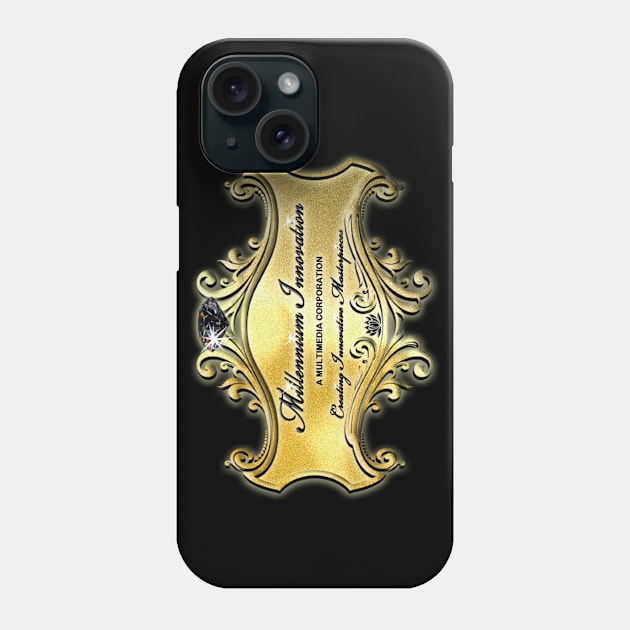 MILLENNIUM INNOVATION LOGO DESIGN Phone Case by triplefivedesigns