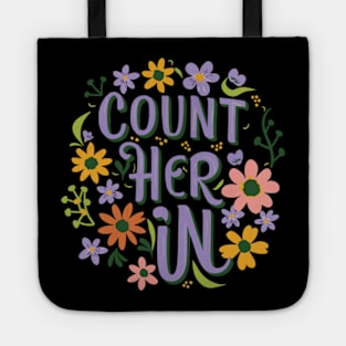 Count Her Inspire Inclusion Women's International Day 2024 Tote