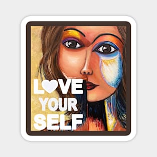 love yourself Magnet