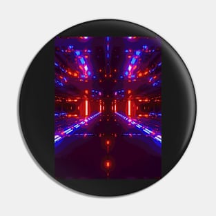 Space traffic lights Pin