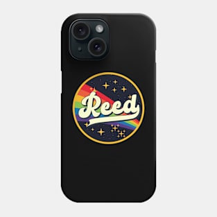 Reed // Rainbow In Space Vintage Style Phone Case