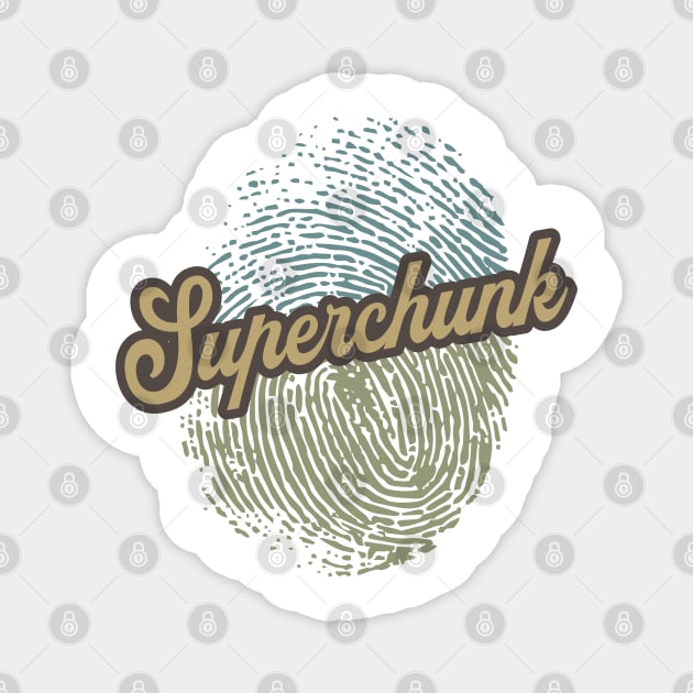 Superchunk Fingerprint Magnet by anotherquicksand