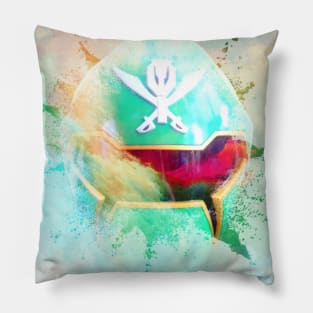 SUPER MEGAFORCE GREEN RANGER IS THE GOAT PRMF Pillow