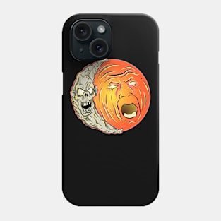 Sun and evil moon Phone Case