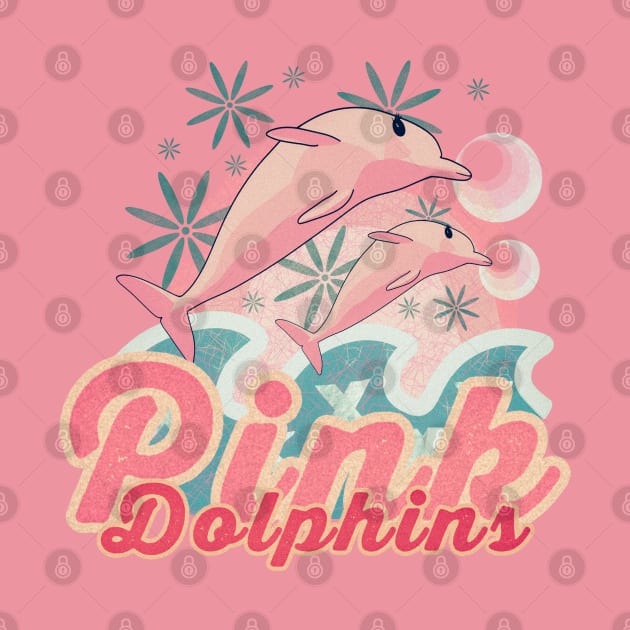 Pink dolphins by Mimie20