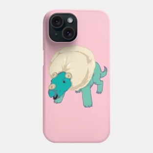 dinosaur triceratops lover of dumplings Phone Case