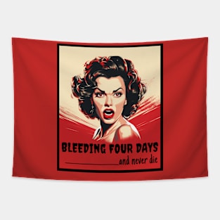 Pin up Girl - Woman never die Tapestry