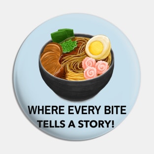 Food bloggers tell a story Pin