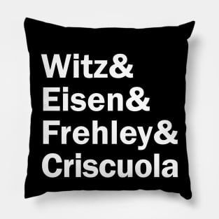 Funny Names x KISS (Real Last Names) Pillow