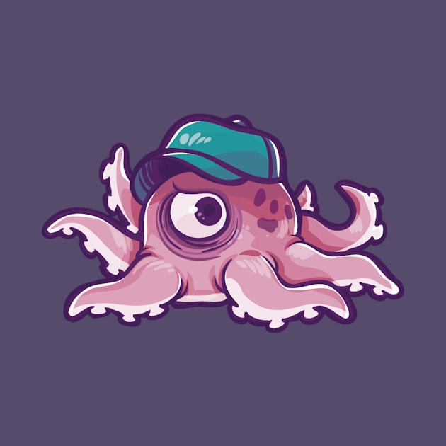 one aye octopus by roquefranco