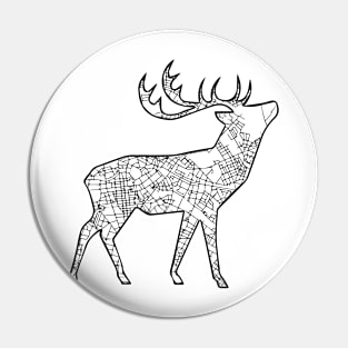 City Deer Pin