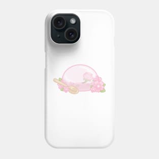 Cherry Blossom Raindrop Cake Phone Case