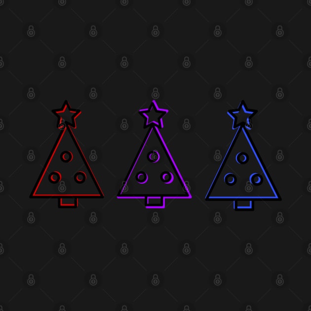Christmas tree (RED) by THE WANDER KEY