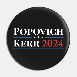 Popovich Kerr 2024 Pin