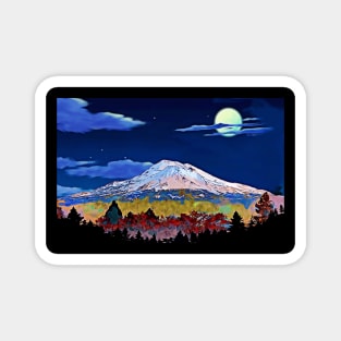 Mount Shasta Magnet