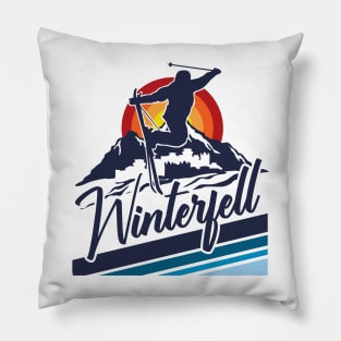 Fictional Ski Resorts Pillow