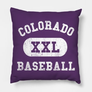 Colorado Baseball III Pillow