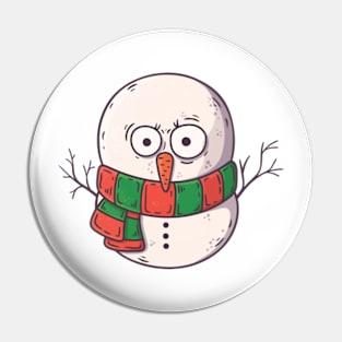 snowman Pin