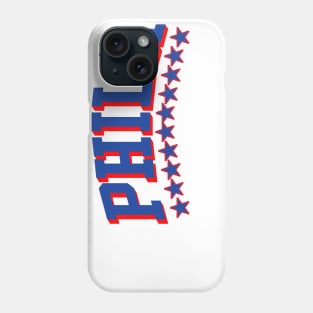 Sixers - Phila (Blue and Red) Phone Case