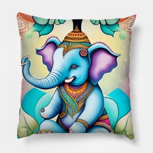 Ganesh and the tree of life Pillow