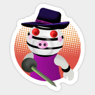 Piggy Roblox Merch Stickers Teepublic