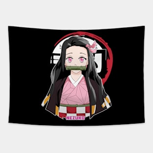 nezuko kimetsu no yaiba Tapestry