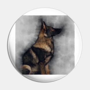 German shepherd Pin