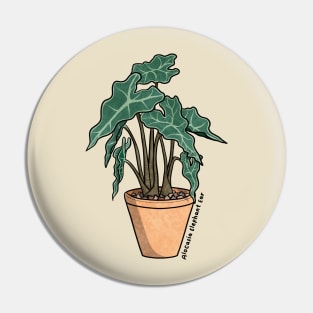 Alocasia Elephant Ear Pin