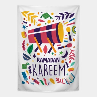 Ramadan Kareem Muslim Celebration Day Tapestry