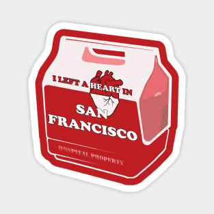 Heart in San Francisco Magnet