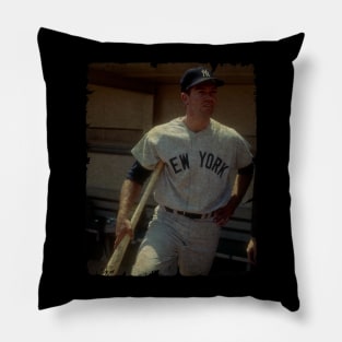 Bobby Richardson in New York Yankees Pillow