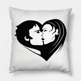 Couple In Love, Kissing Pillow