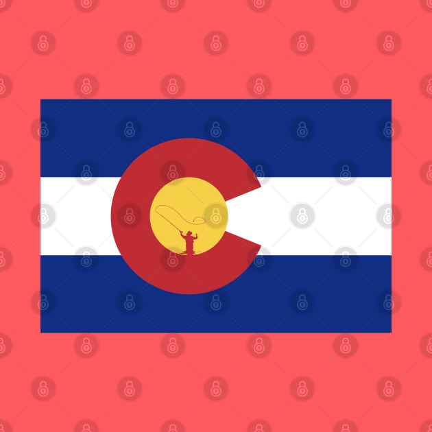 Colorado Flag Fly Fishing by chriswig