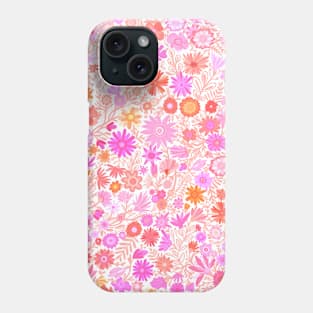 Pink Wild Daisies - Autumn Palette Phone Case