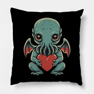 Valentine Cthulhu Pillow