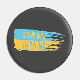 Stand With Ukraine Pin