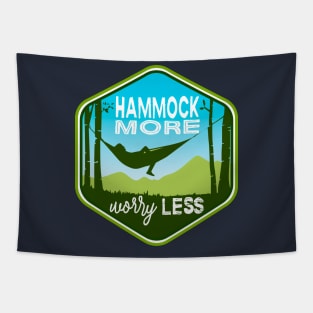 HAMMOCK MORE, WORRY LESS Tapestry