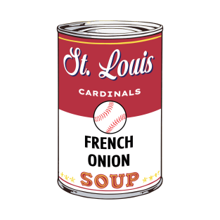 St Louis Cardinals Soup Can T-Shirt