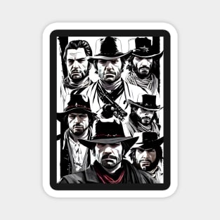 Red Dead Redemption - Posse Up!!! Magnet