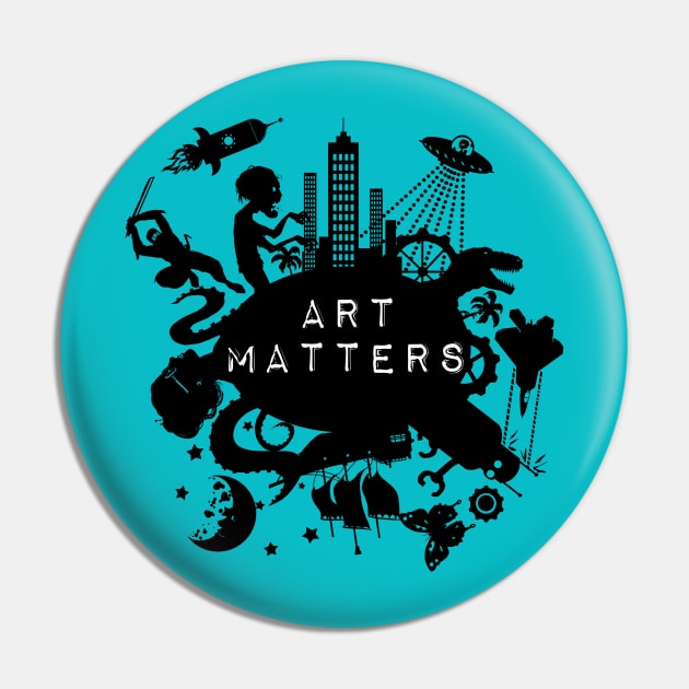 Art Matters Pin by Rorus007