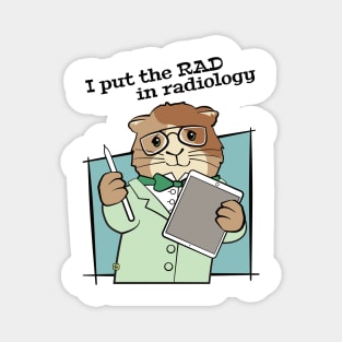 Rad Radiology Guinea Pig Magnet