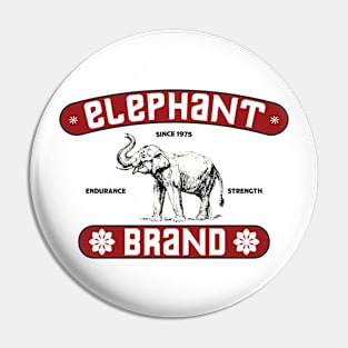 Elephant Brand Pin