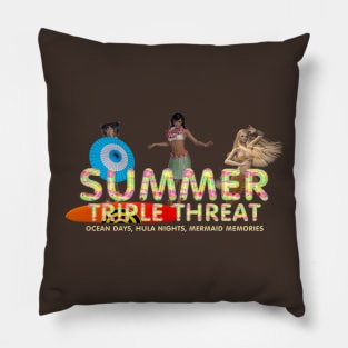 Summer Triple Threat Pillow