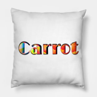 Carrot Pillow