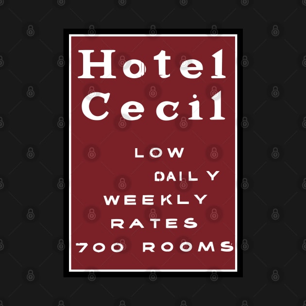Hotel Cecil by Gimmickbydesign