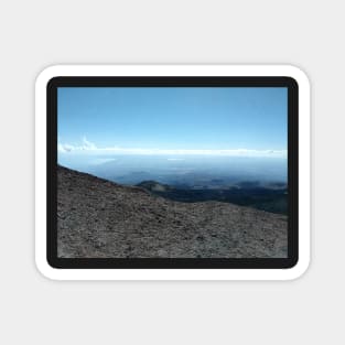 Etna long view panorama Magnet